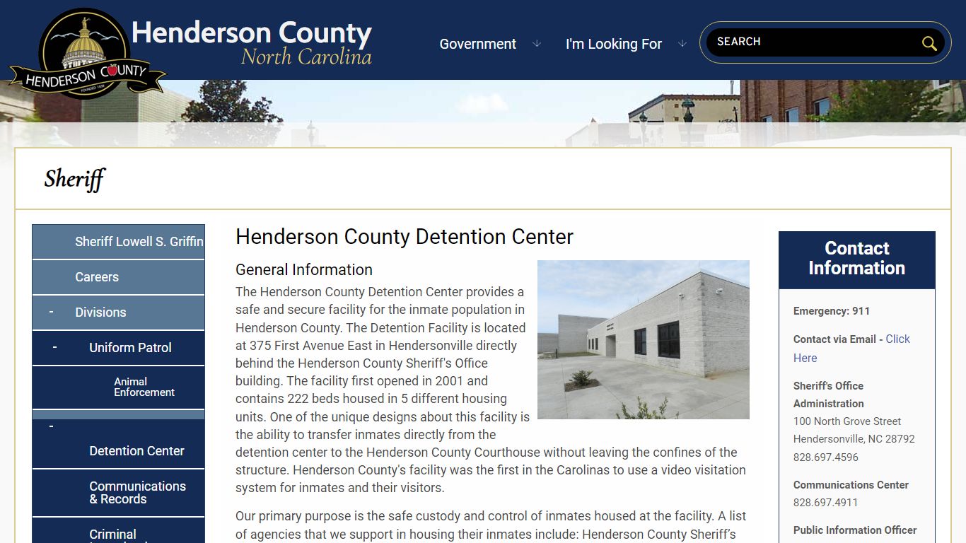 Henderson County Detention Center